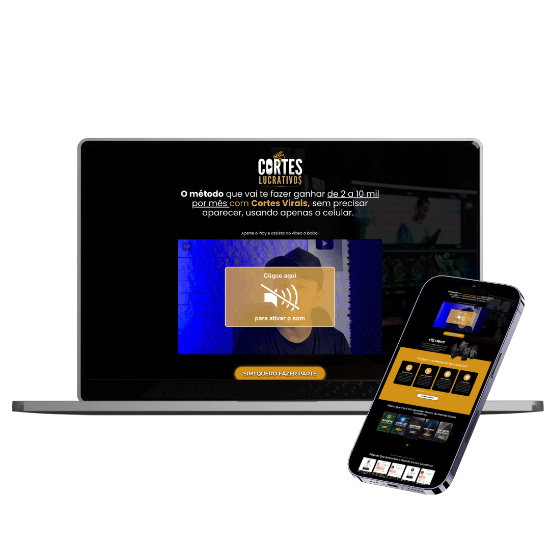 - Criação de Landing Pages -