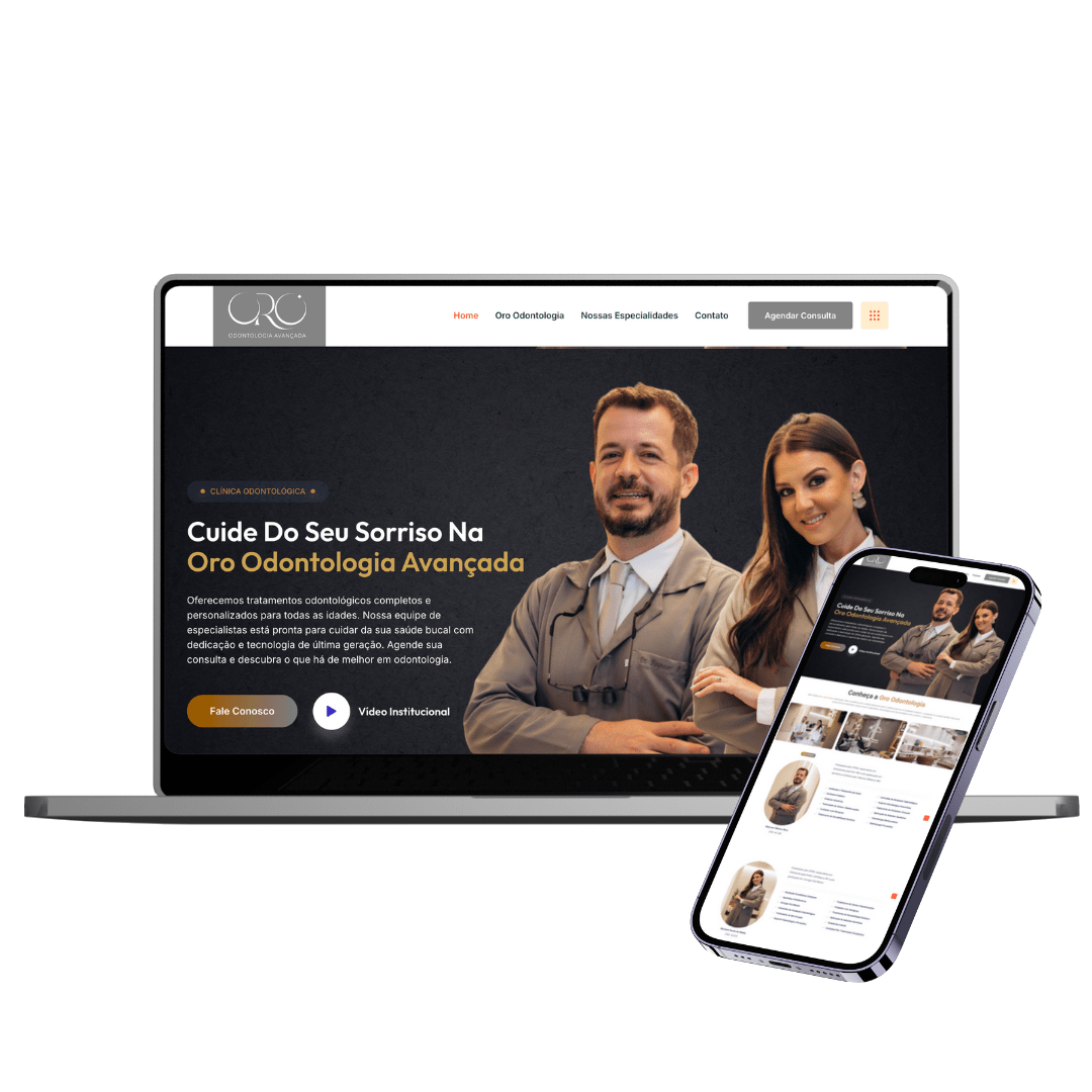 - Criação de Sites de Dentista -