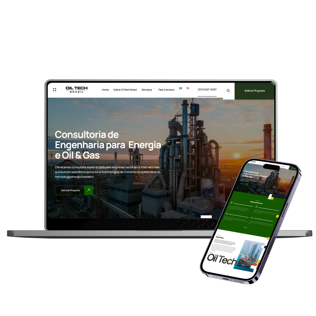 - Criação de Sites de Engenharia -