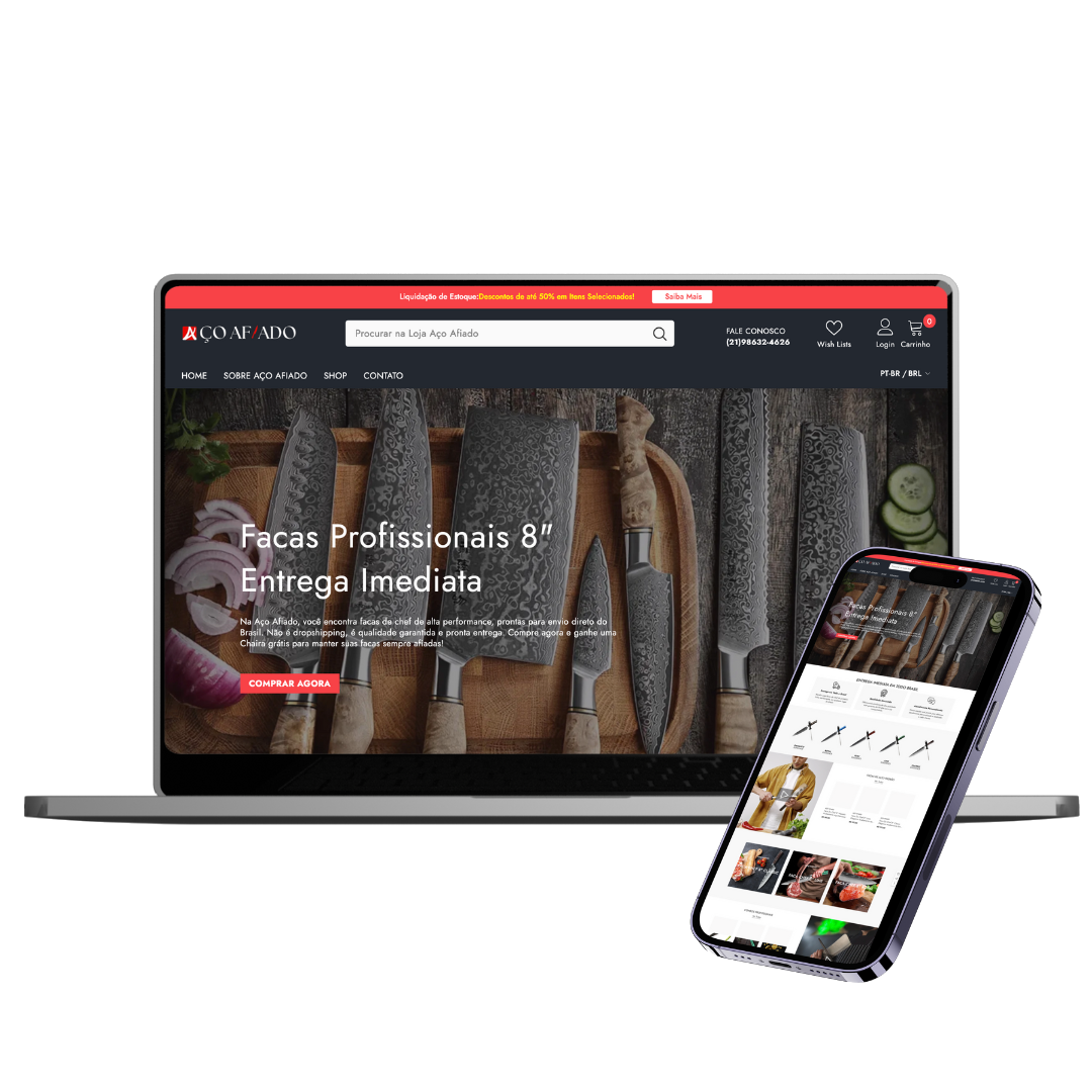 - Criação de Lojas Shopify -