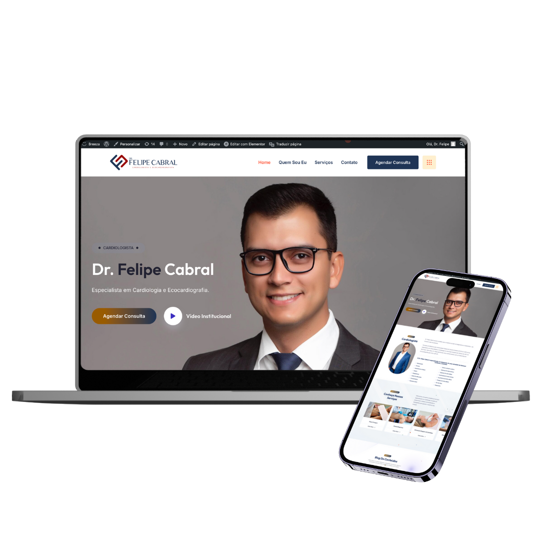 - Criação de Site de Médico -