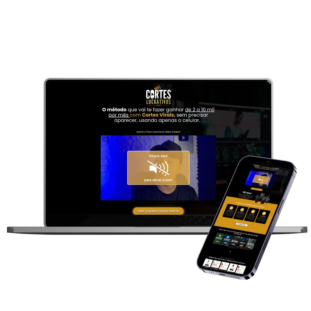 - Criação de Landing Pages -