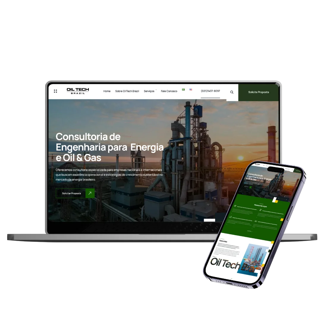 - Criação de Sites de Engenharia -